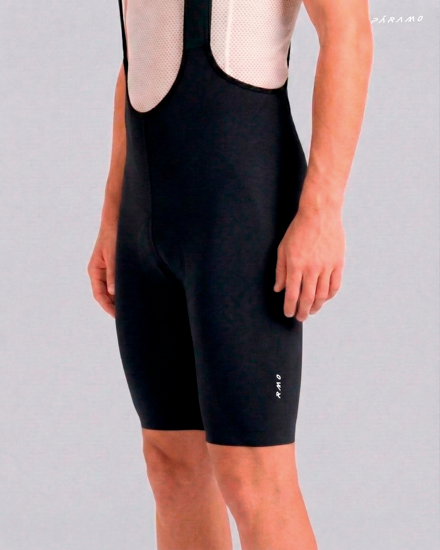 Pantaloneta bib short ZERO 2.0 negra ciclismo hombre 8 horas sin costuras