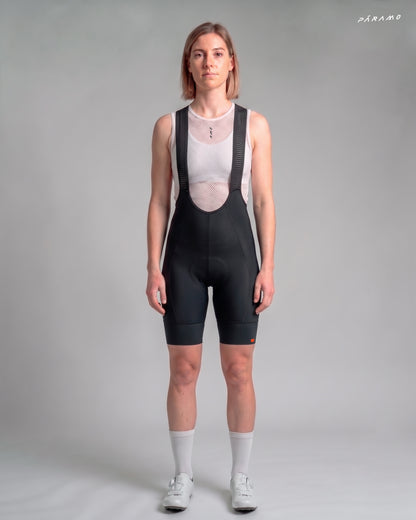 Pantaloneta bib EPIC PRO 2.0 Mujer Negro ciclismo 9+ horas