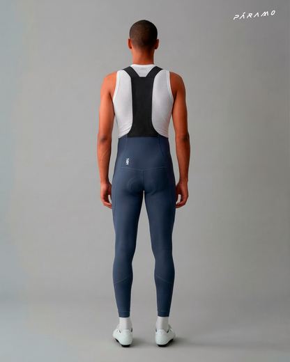 Pantalon bib EPIC CARGO GRIS COBALTO ciclismo hombre 8 horas